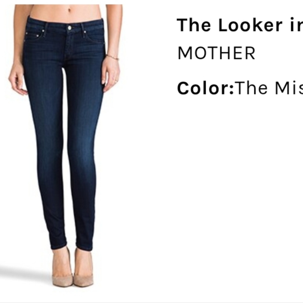 MOTHER Women's Jeans in Dark Blue